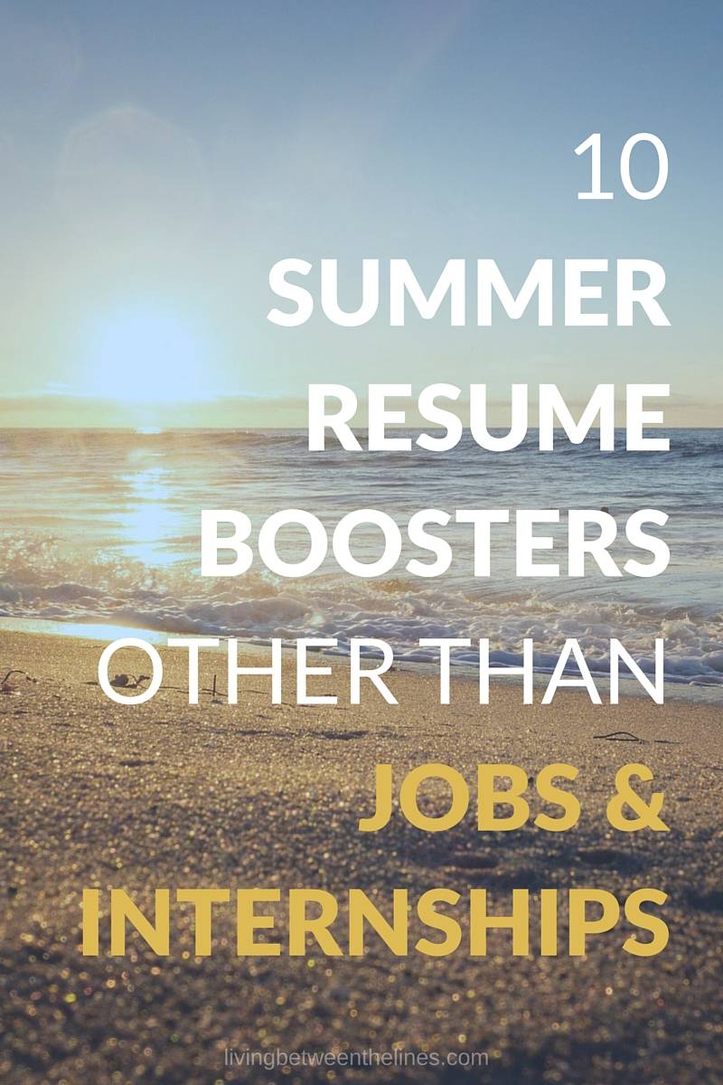 Whether you've made summer work plans or not, these summer resume boosters will help you show employers your best skills and accomplishments.