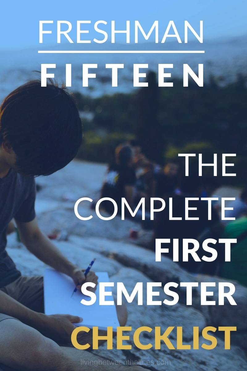This checklist will help you stay on track during your first semester of college.
