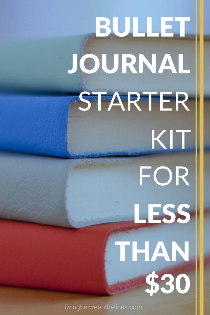This bullet journal starter kit will help you set up your first bullet journal with high quality supplies for less than $30.