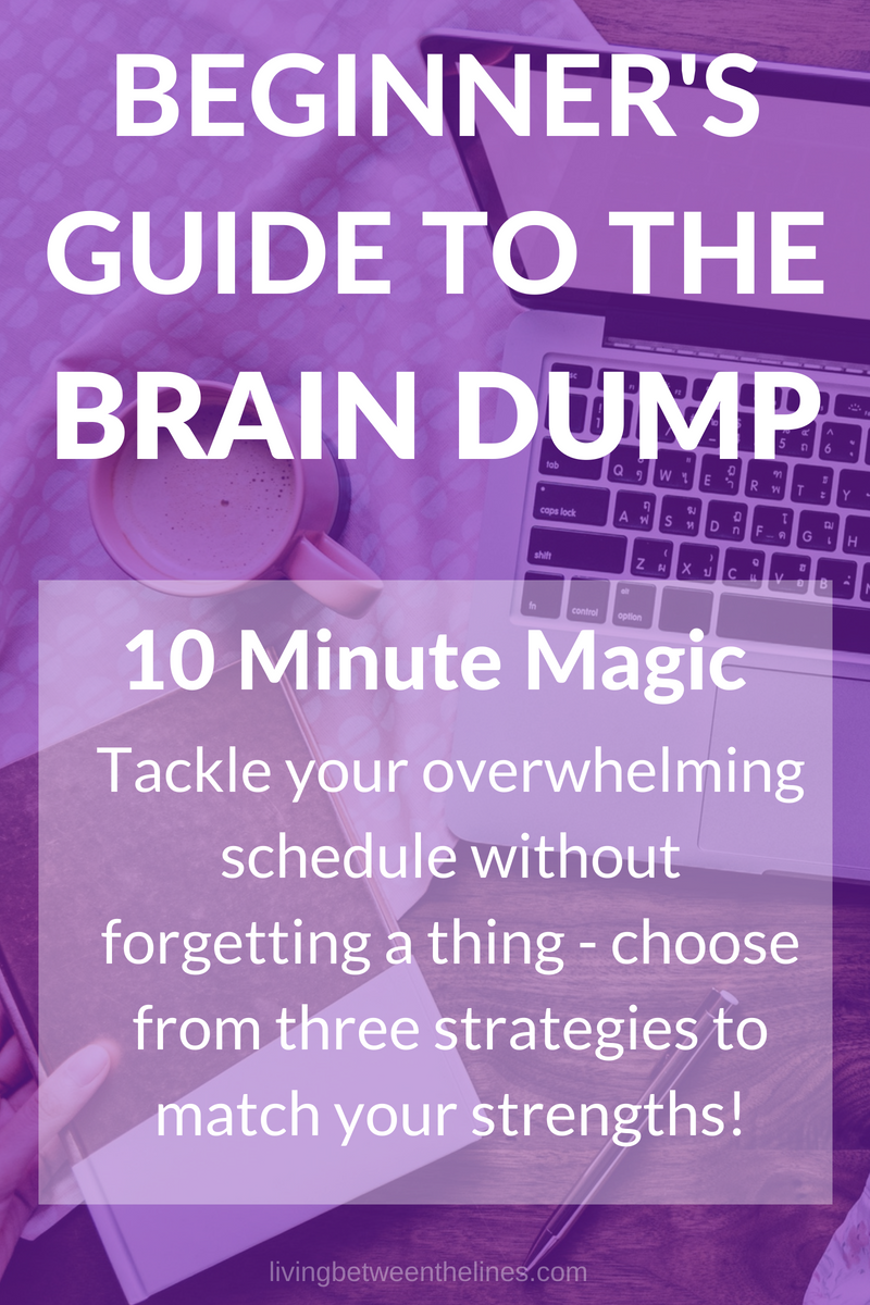 Brain Dump with tabs - Spiral notebook to gather all your thoughts