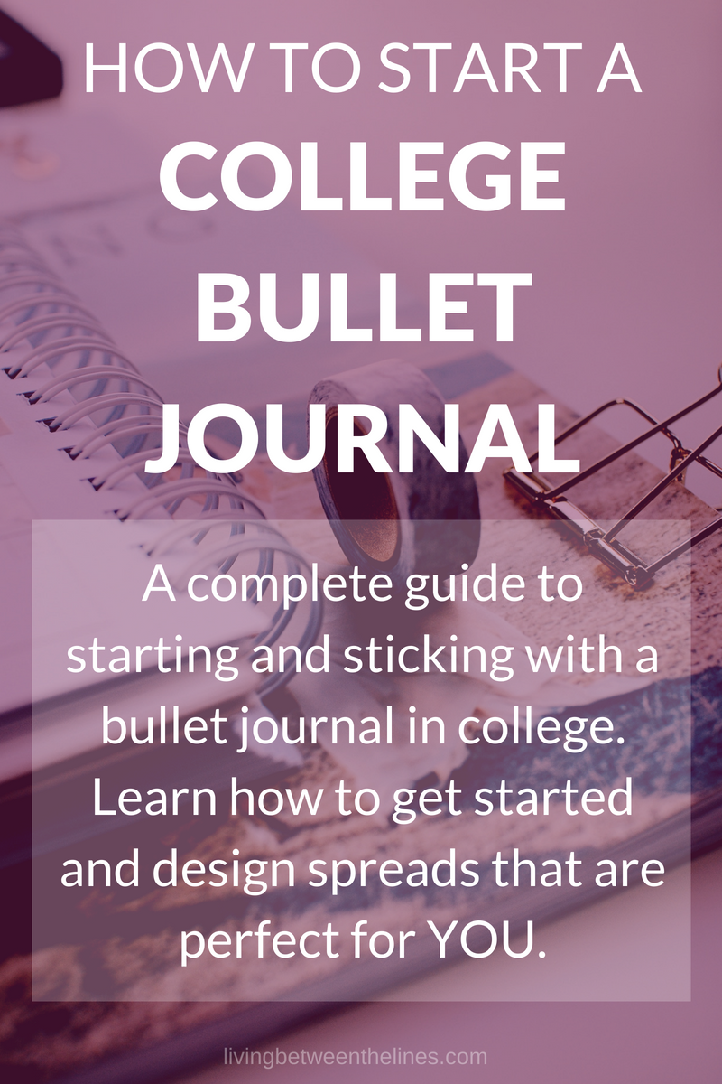 This helpful guide will walk you through the process of setting up a college bullet journal.